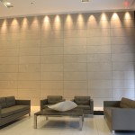 modern seating area found in the our Jameson House lobby